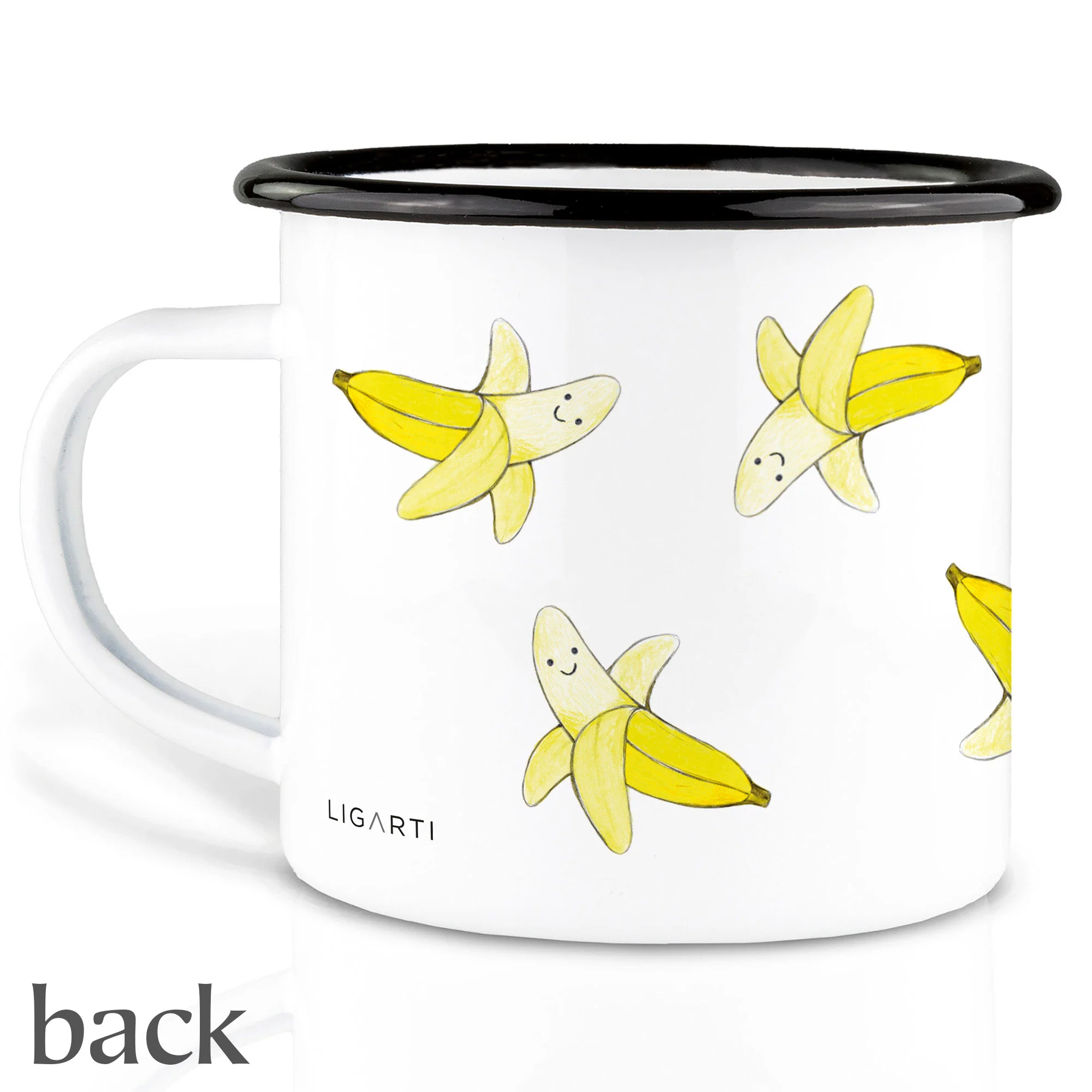 LIGARTI - BANANENRUDEL Keramiktasse 0,45l