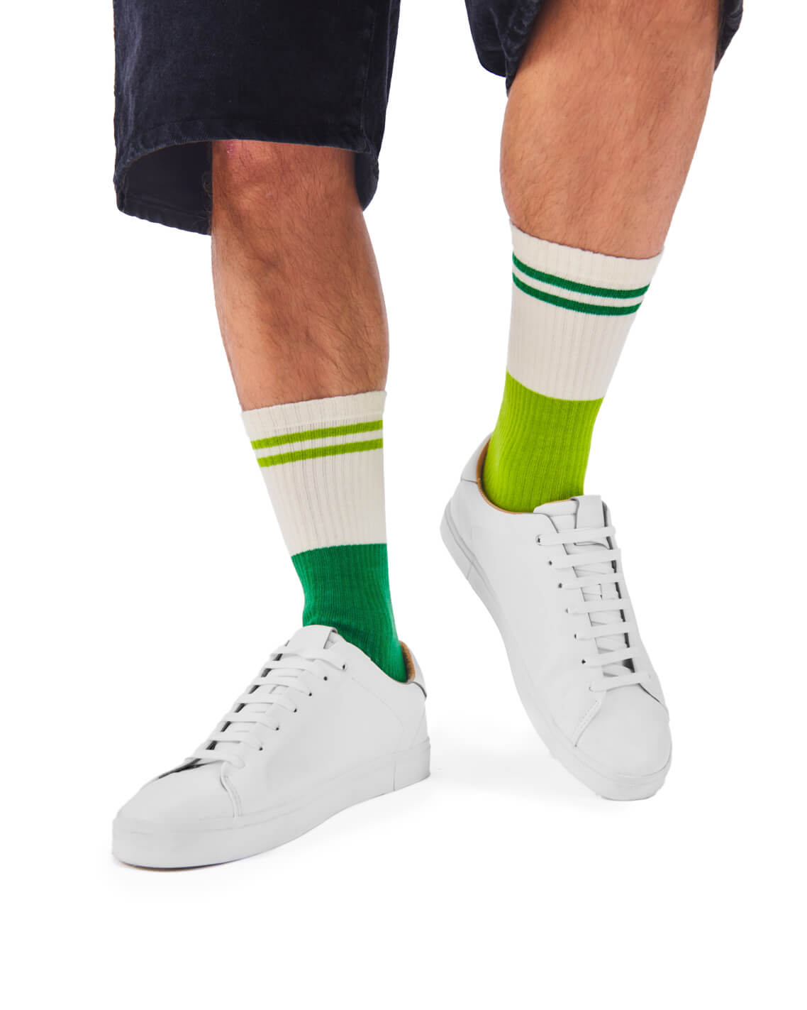 MANYMORNINGS - GREEN GROOVE Motivsocken 36 - 46