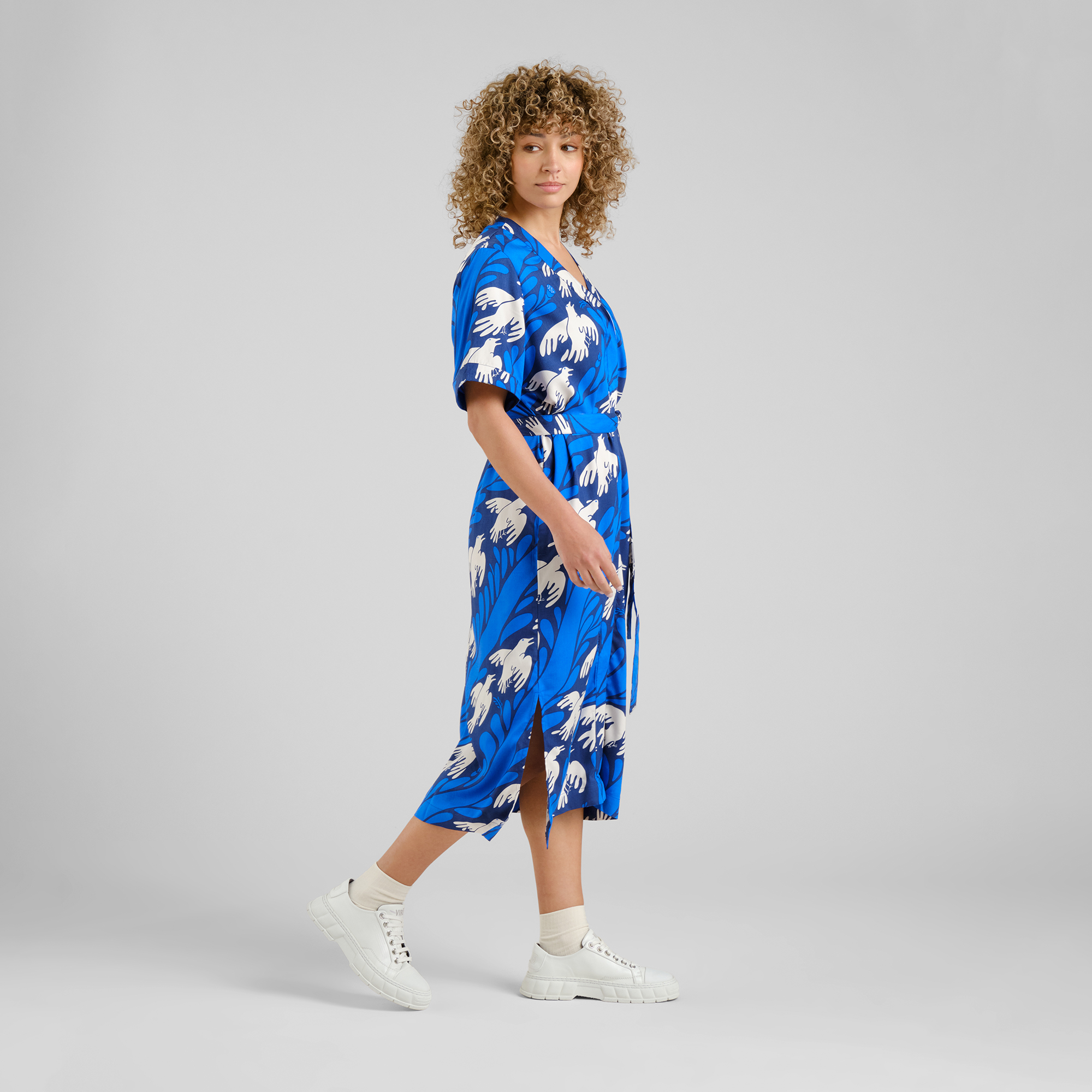 DEDICATED - KALLVIK THE PHOENIX DRESS Kleid blue