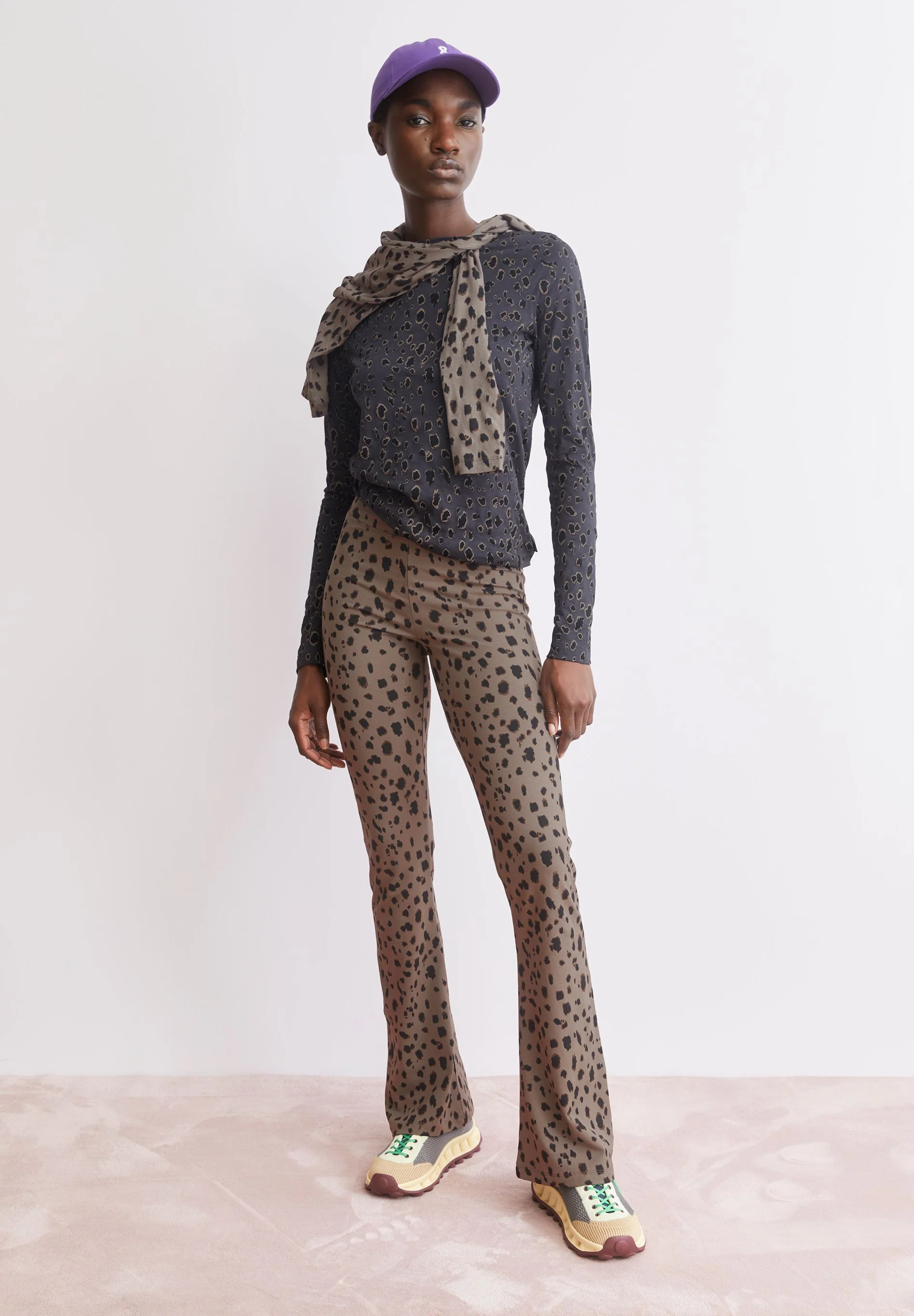 ARMEDANGELS - LEO THEMAA Leggings walnut cream