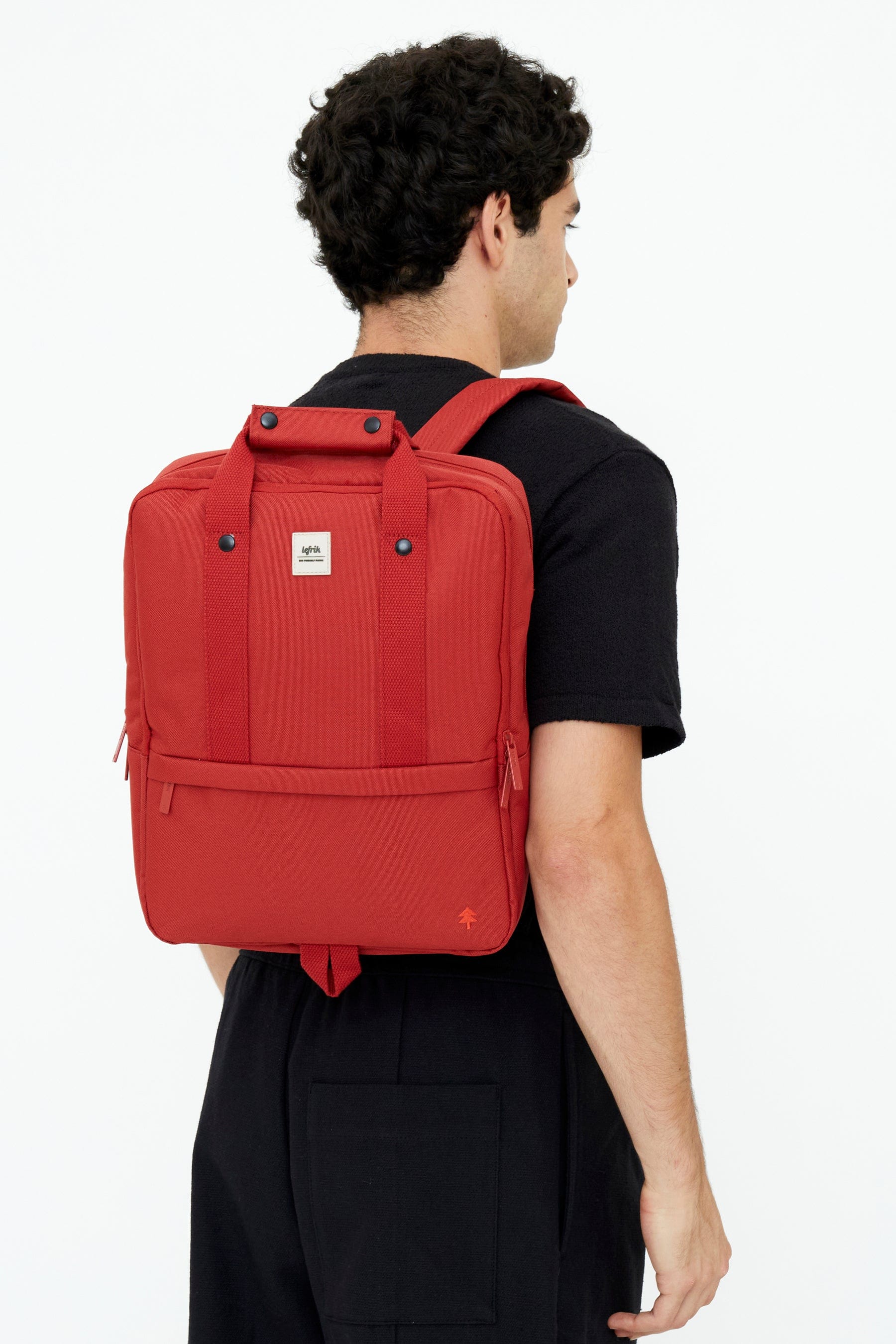 LEFRIK - DAILY SMART 13" Rucksack - Red