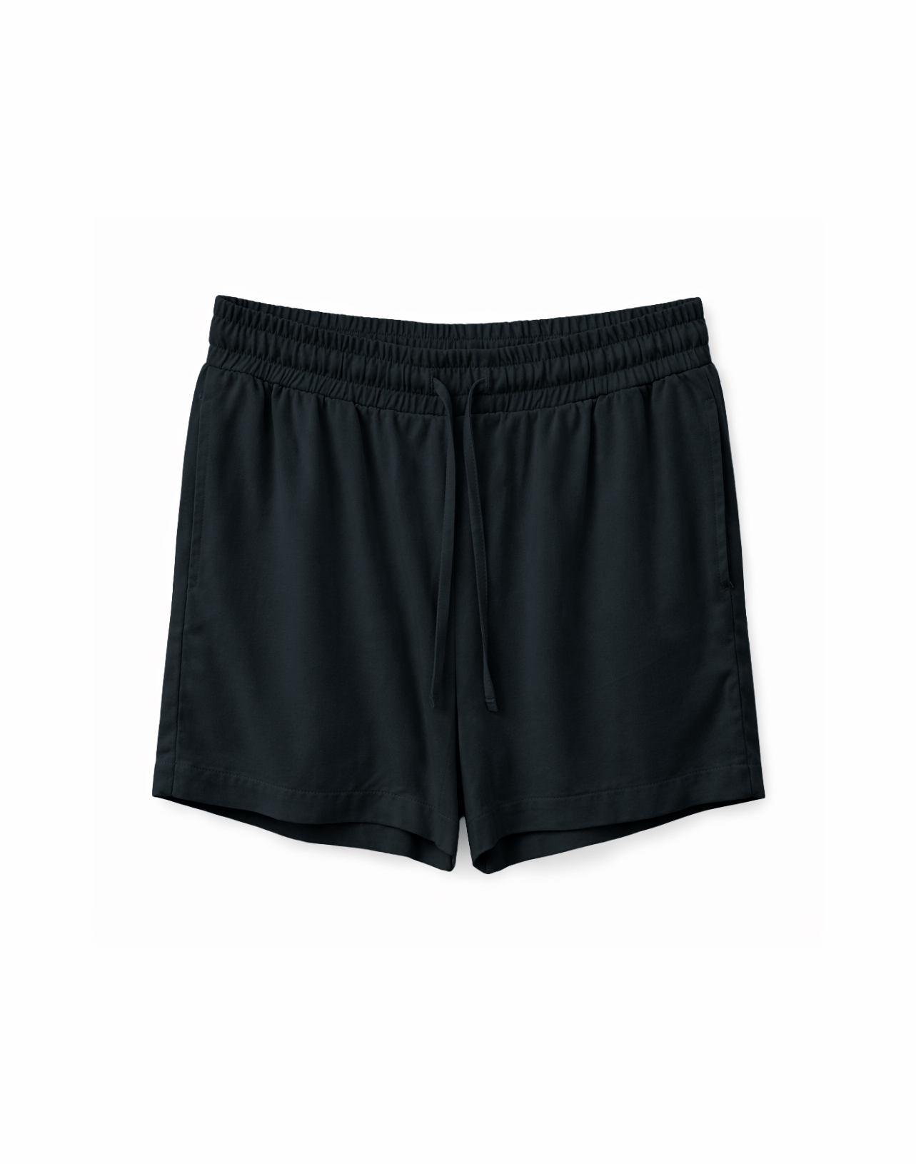 MAZINE - BORI DRAWSTRING ECOVERO SHORTS Hose black