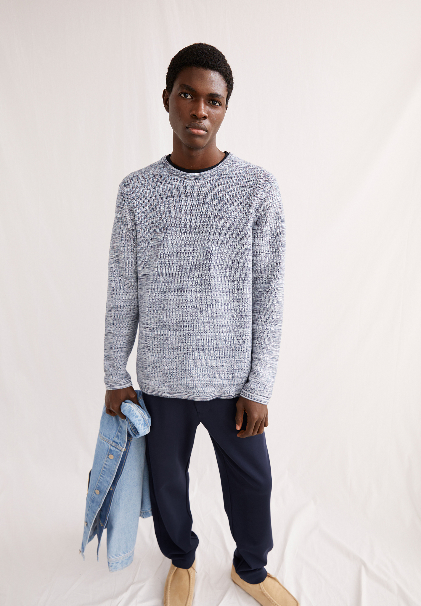 ARMEDANGELS - TOLAA Sweatshirt morning sky-night sky