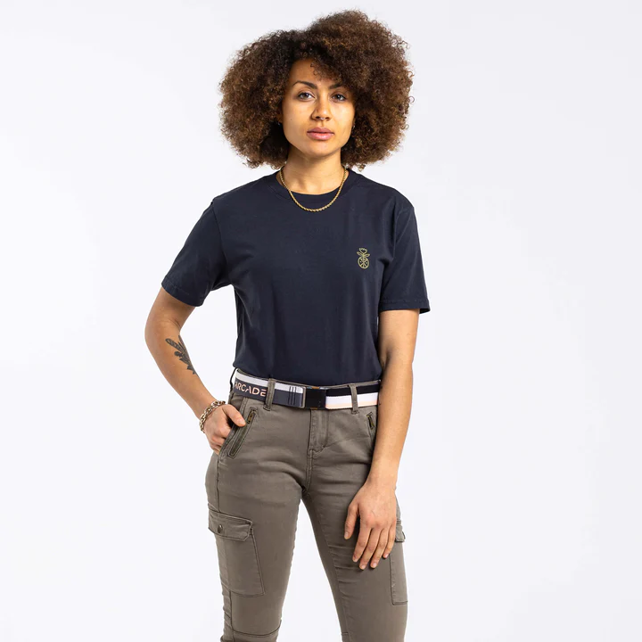 ARCADE - SIERRA A2 STRETCH BELT Gürtel black blush
